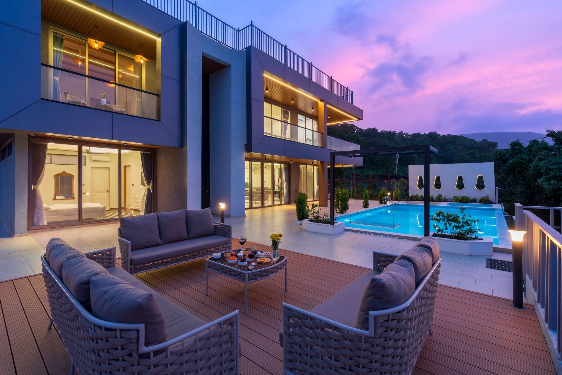 Modern luxury residential villa maintained under a Velion residential maintenance programme